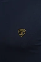 футболка | regular fit Automobili Lamborghini темно-синій